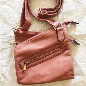 Charming Charlie Rose Pink Purse